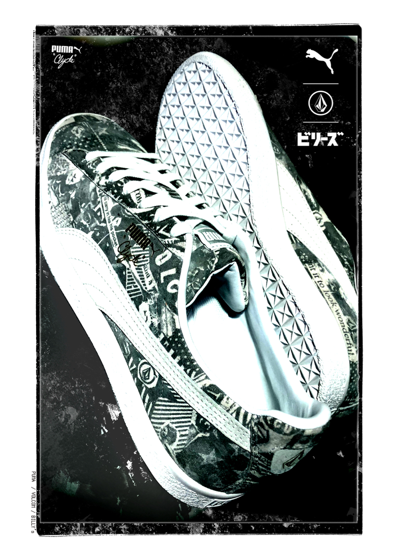 PUMAとVOLCOM、BILLY'Sによるトリプルコラボスニーカーが登場 - FNMNL
